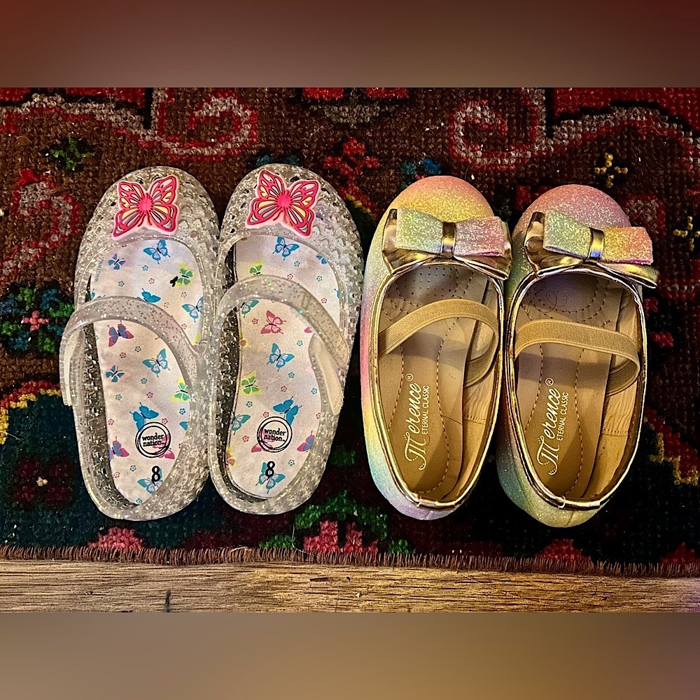 Flats, Toddler girl, Lot of 2 pairs
